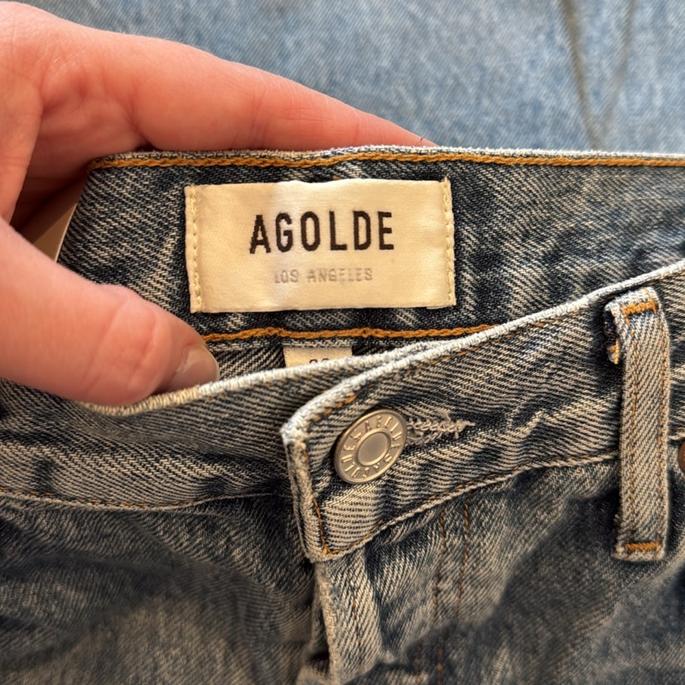 NWT Agolde 90’s pinch waist high rise straight - Picture 5 of 9